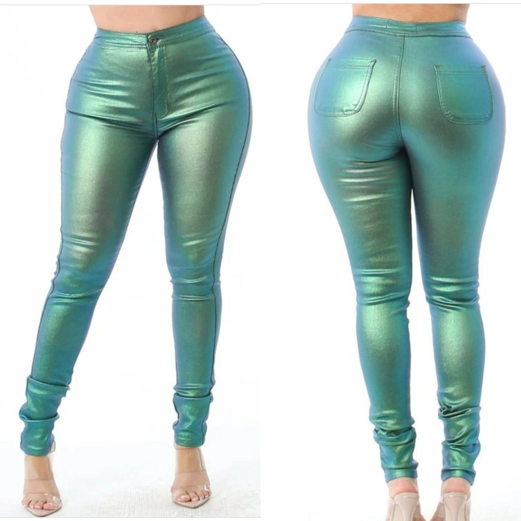 Green pants
